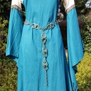 Kettengürtel Y-Gürtel Y-Barock messingfarben Ypsilongürtel Accessoire für Larp, Mittelalter und Alltag