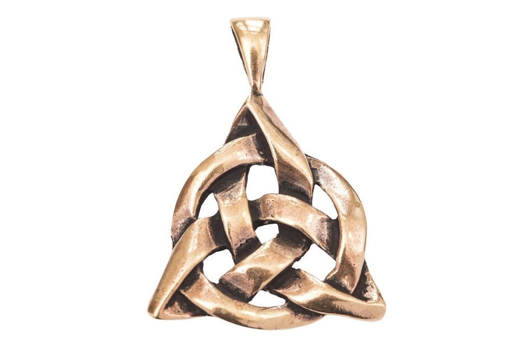 Keltischer Anhänger NUADA aus Bronze – Mystisches Amulett mit kraftvoller Symbolik (3,7 cm)