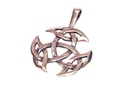 Schmuck Anhänger Arwain 3,5 cm – Bronze – Keltisches Amulett „Offene Dreifaltigkeit“ für Schutz & Harmonie