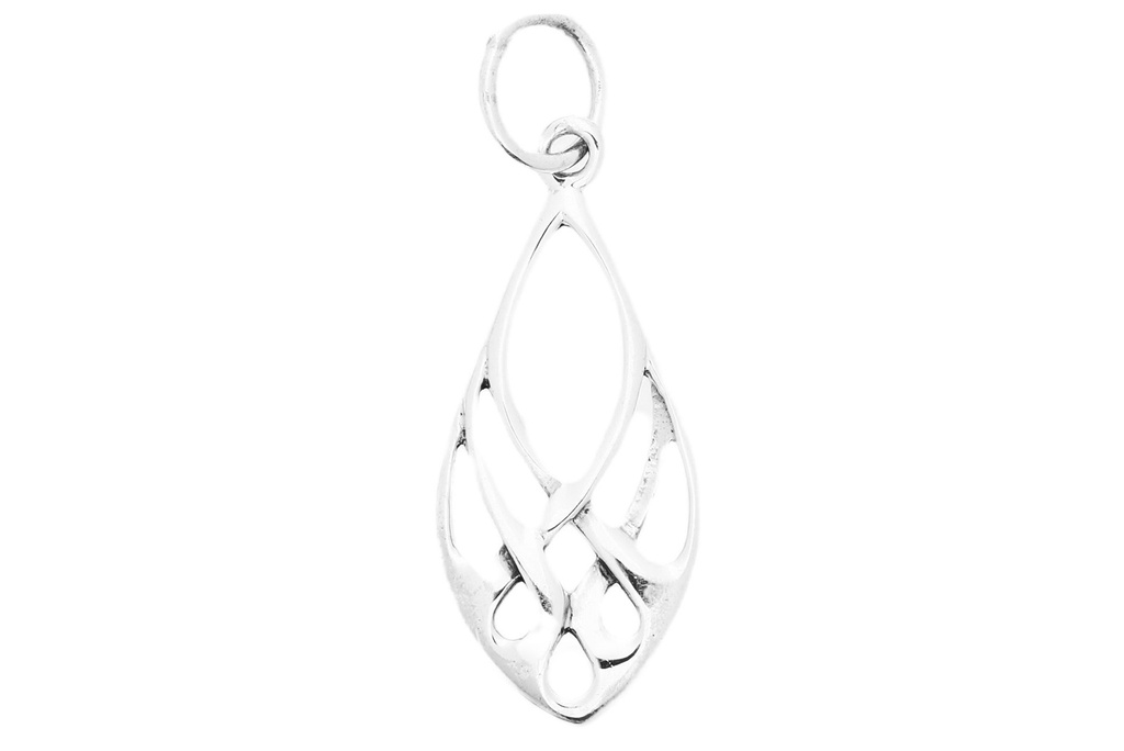 Schmuck Anhänger Briga 3,1 cm – Silber 925 – Keltisches Amulett für Liebe & Schutz