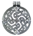 Großes Wikinger Kreuz Anhänger aus Silber – Vingard Talisman 4,9 cm