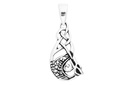 Schmuck Anhänger Tyron 3,1 cm – Silber 925 – Keltisches Drachen-Amulett für Schutz & Stärke