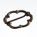 nordische Messing-Fibel, Verschluss, Brosche