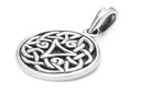 Keltisches Amulett, Anhänger 'Carlin - Keltisches Triskel' aus Silber 925- Mittelalter, Larp, Reenactment Schmuck