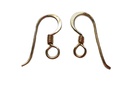 WINDALF Ersatz-Ohrhänger NINKA 19 mm Bronze – Paar für Reparatur & Schmuckgestaltung