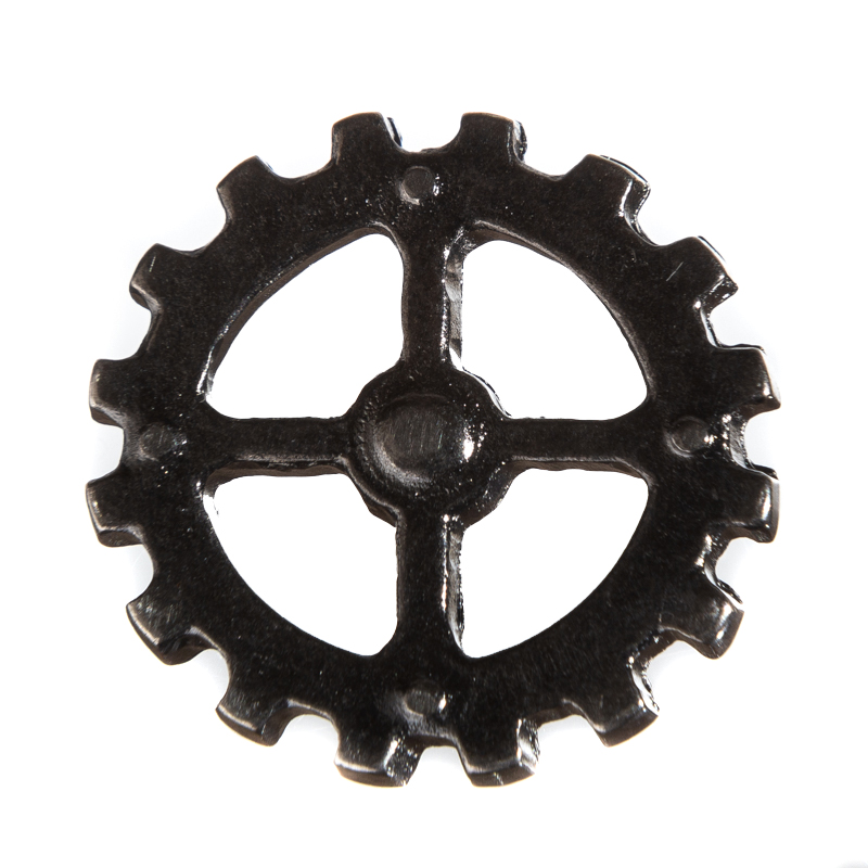 Wheel, eisenfarbener Beschlag