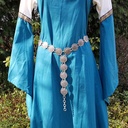 Kettengürtel Y-Gürtel Y-Herja silberfarben Ypsilongürtel Accessoire für Larp, Mittelalter und Alltag