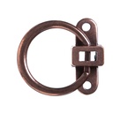 Taschenverschluss Ring Kupferfarben