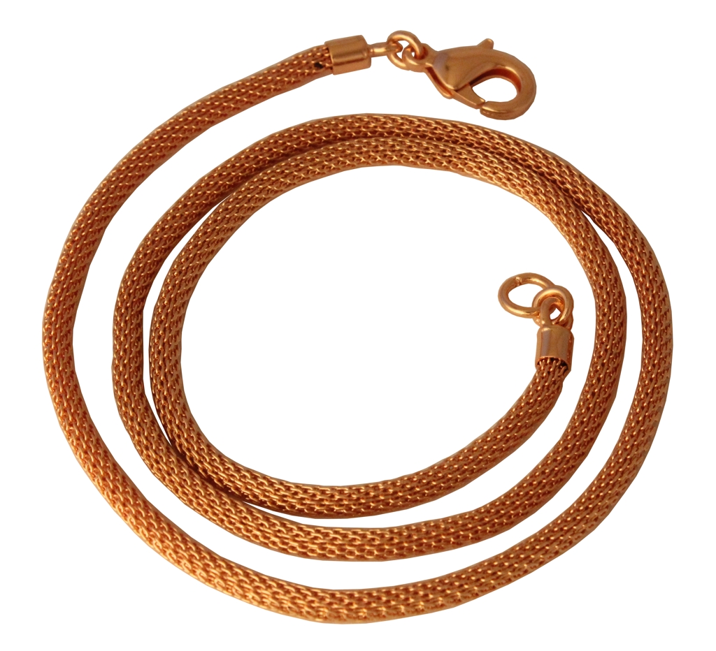 Wikingerkette Bronze Halskette "Daliah" - 56 cm