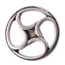 Wheel, silberfarbener Beschlag