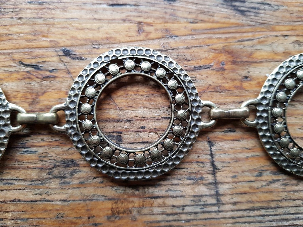 Y-Kugelringe, Ypsilon-Hüftgürtel, messingfarben