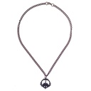 Halskette „Haithabu“ – Altmessingfarbener Wikinger-Anhänger nach historischem Fund