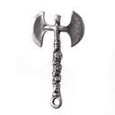 Anhänger nordic axe, silberfarben