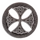 Keltische Gürtelschnalle Keltenkreuz silber – Schließe 70 mm für 40 mm Gürtel