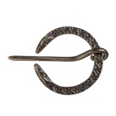 Wikinger Gewand-Fibel LOKI, messingfarben