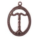 Irminsul Anhänger kupferfarben – Germanisches Weltsäulen-Symbol aus Zamak 
