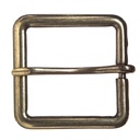 Messingfarbene Dornschließe „Sander“ – schlichte Gürtelschnalle aus Zamak für 4 cm Gürtel