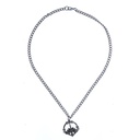 Halskette „Haithabu“ – Silberfarbener Wikinger-Anhänger nach historischem Originalfund