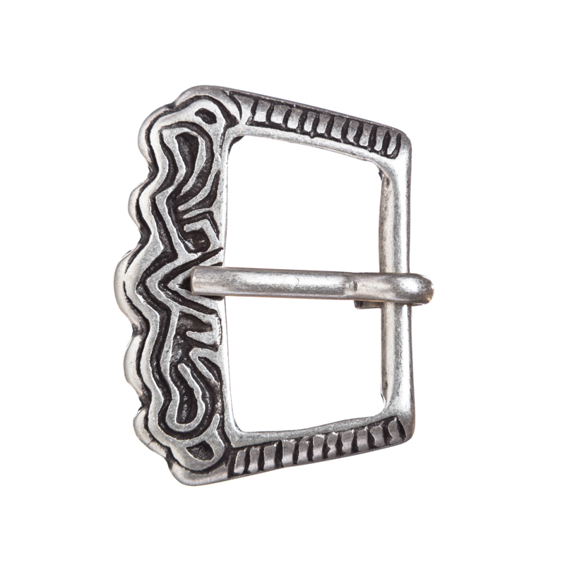 mittelalterliche Dorn-Schließe,25mm, silberfarben