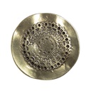 SCUDO 4 cm – Silberfarbene Schild-Schließe aus Zamak für Gürtel