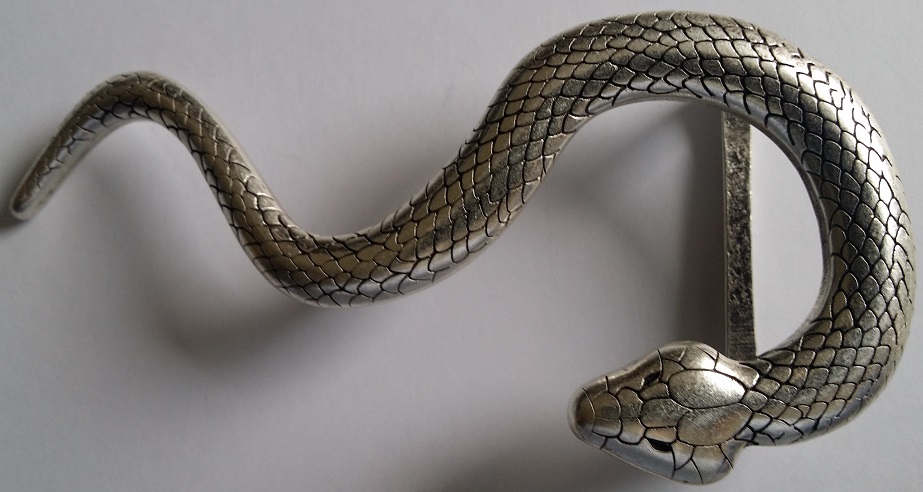 [33172] VIPER, silberfarben Gürtel-Schließe