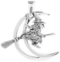 Hexen-Anhänger ARANA aus 925er Sterling Silber