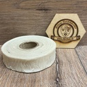 Borte Triskele - 10m- creme-silber - Breite 19mm - Mittelalter LARP 