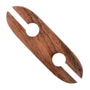 Kleines Webschiffchen aus Akazienholz – Handarbeit für Brettchenweben im Mittelalter-Stil