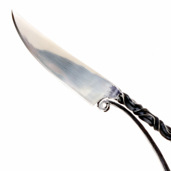 [16Be-MeIgr] Geschmiedetes Messer Igraine - Mittelalter - Edelstahl - 18 cm
