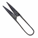Geschmiedete Bügelschere aus der Wikingerzeit - 15 cm