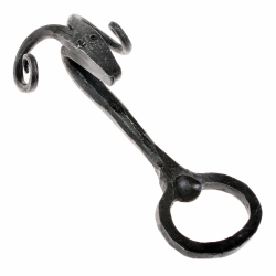 Geschmiedeter Flaschenöffner Widder, mittelalterlich - 13 cm