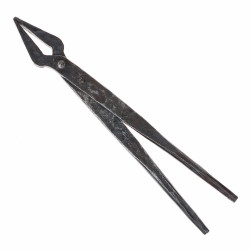 [16 Schmieza 2] Mittelalter-Zange Mästermyr aus geschmiedetem Eisen - 30 cm