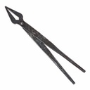 Mittelalter-Zange Mästermyr aus geschmiedetem Eisen - 30 cm
