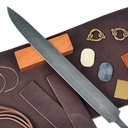 Sax-Bausatz "Langsax" / Damast - 47 cm