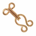 Haken und Öse Verschluss - groß