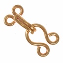 Haken und Öse Verschluss - mittel