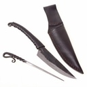 Ringknauf-Messer mit Dorn
