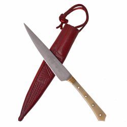 [02 M-I Kn/Mes] Mittelalterliches Alltagsmesser - Beingriff