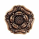 Riemenbeschlag Tudor aus Bronze - 2,5 cm