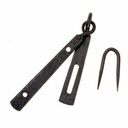 Mittelalterliche Haspe aus Eisen - 22 x 1,5 cm