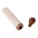 Mittelalterliche Nadeldose aus Knochen mit Holzverschluss - 13 cm