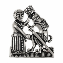 [0 Kroenung.ma.br] Anhänger "Phallus-Krönung" (Bronze)