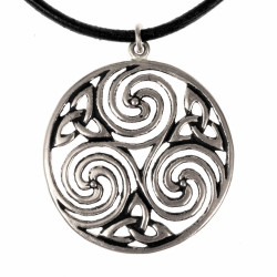 [0 Trinity.b] Keltisches Amulett "Trinity" (Bronze)