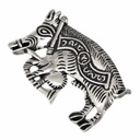 Pilgerzeichen "Schwein mit Dudelsack"