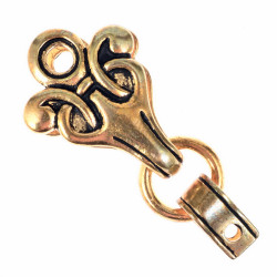 Scheidenaufhängung Wikinger von Birka - Bronze - 4,3 x 2 cm