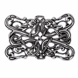 [07 Br Orm.b] Wikinger-Brosche "Orm" (Bronze)