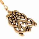 Wikinger-Ohrringe "Ringerike" aus Bronze - 4,5 cm