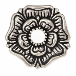 [08 Lobe Ros.ma.br] Riemenbeschlag "Tudor" (Bronze)