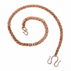 [07 Dorik - O.me] Wikinger-Kette mit Omega-Haken (Bronze)
