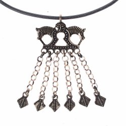 [0 KlapAn SA.ma.br] Wikinger-Klapperanhänger - SA (Bronze)